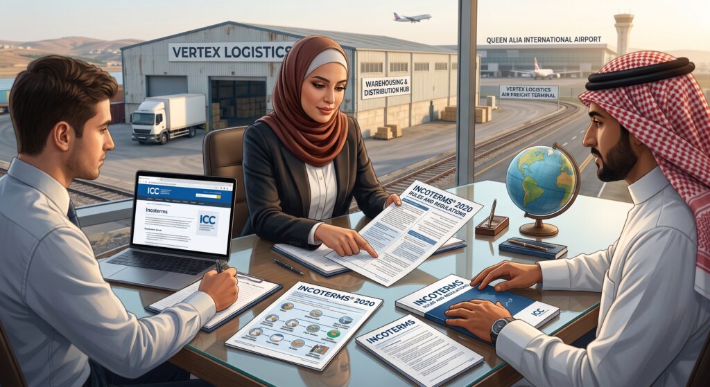 Incoterms 2020 — understanding DDU and DDP shipping terms for Jordanian importers | Vertex Logistics